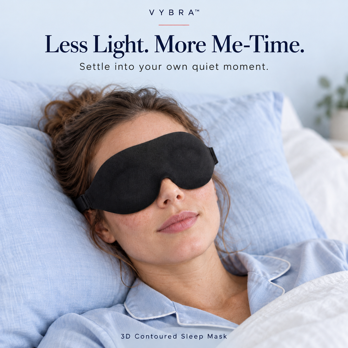 VYBRA™  3D Eye Mask for Sleeping