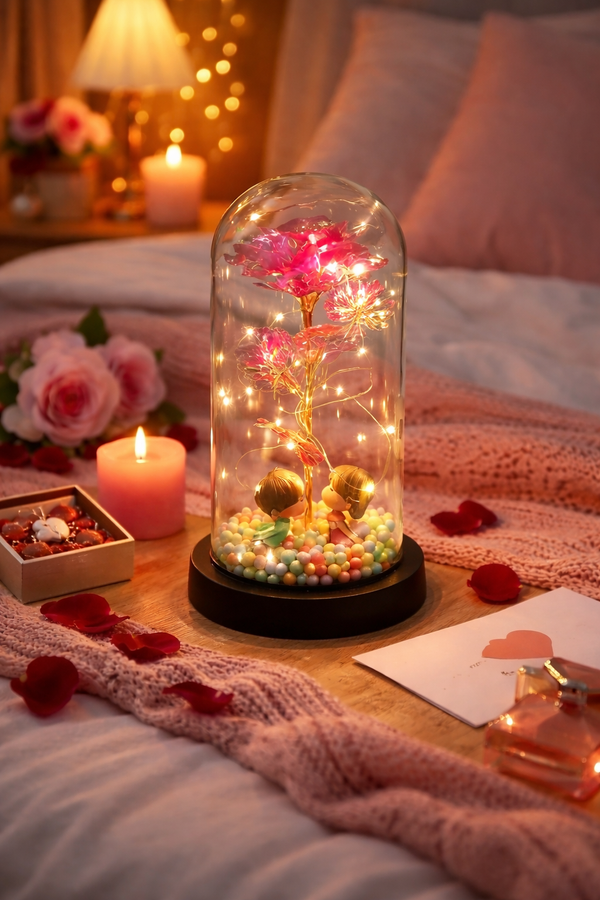 Eternal Glass Rose Giftt