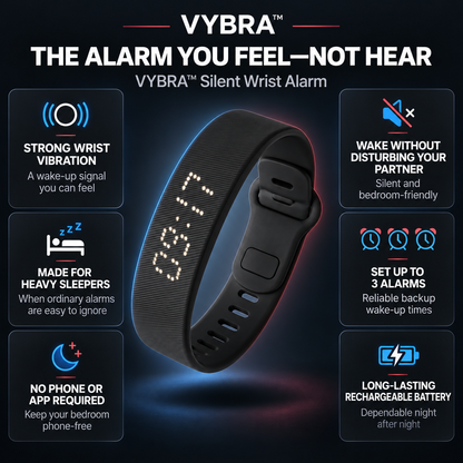 VYBRA™ Smart Wake Bracelet