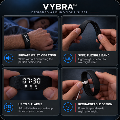 VYBRA™ Smart Wake Bracelet