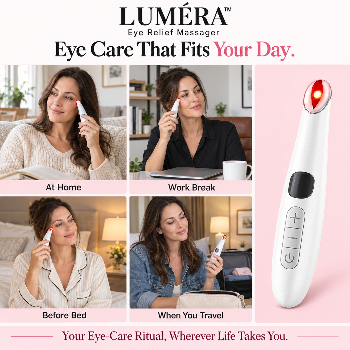 LUMÉRA™️ Eye Relief Massager