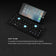 Premium Aluminum Folding Mobile Keyboard