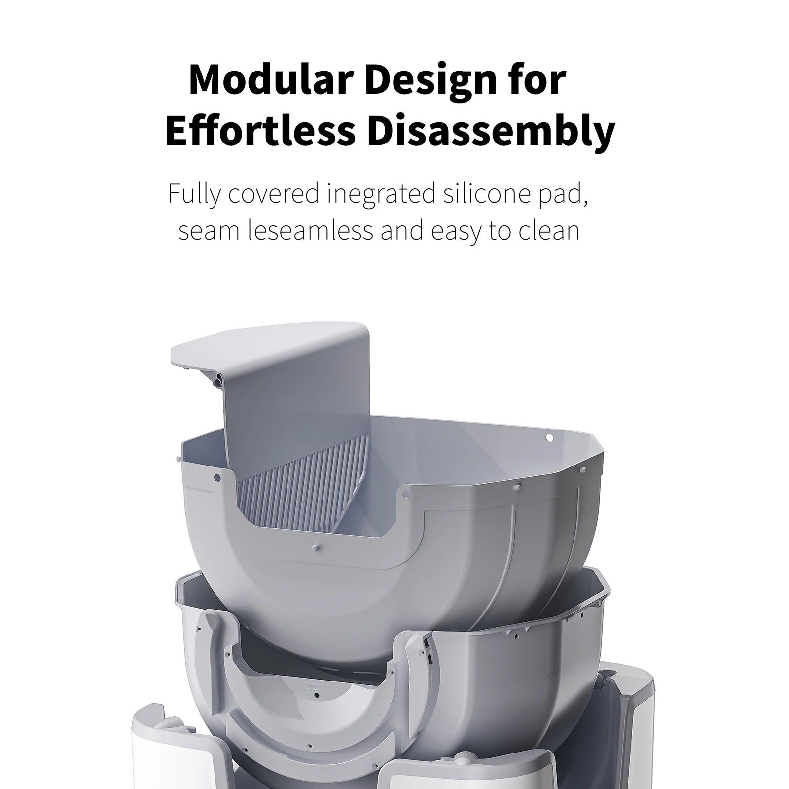 Furoomate™ - Open Top Self-cleaning Litter Box