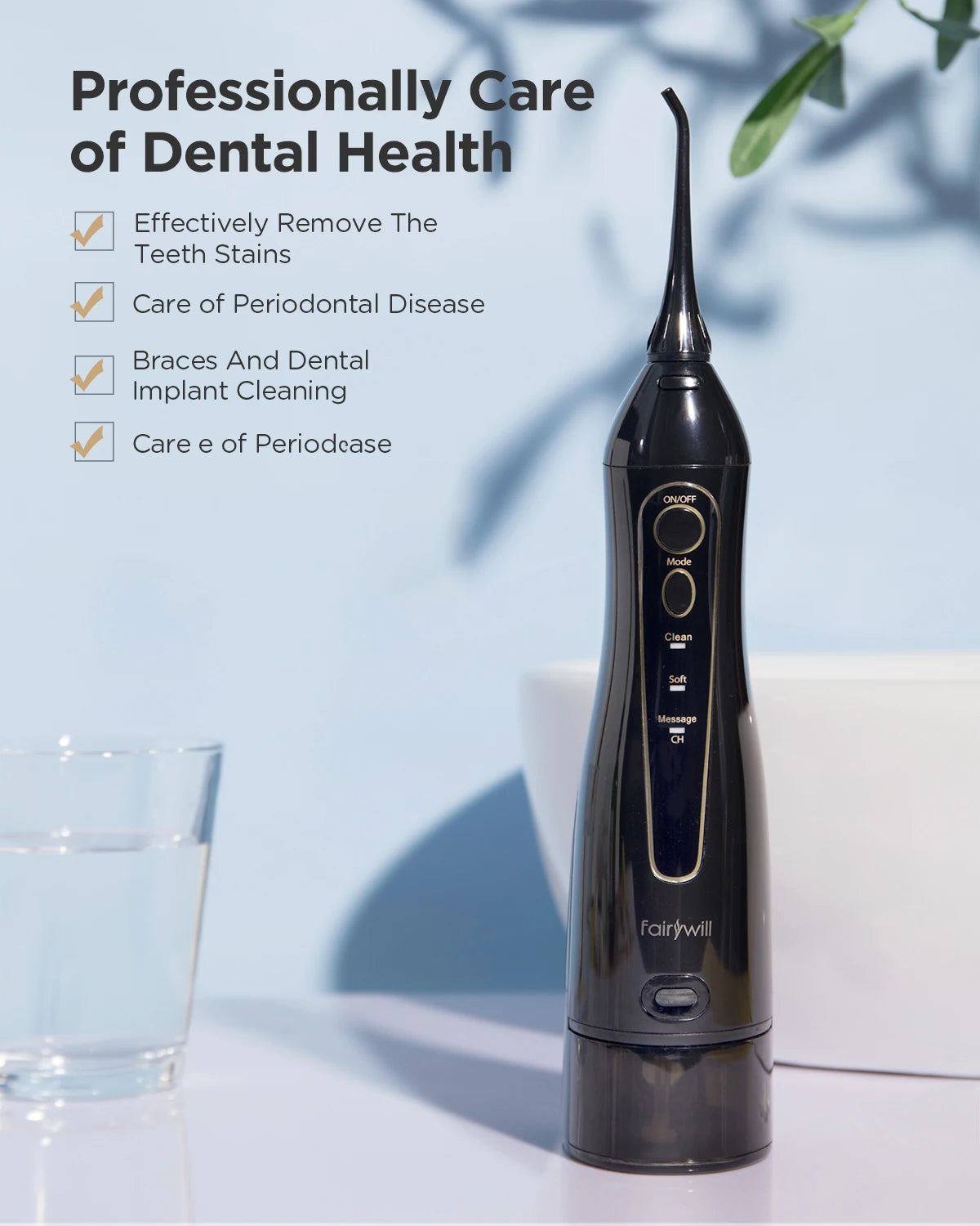 Fairywill™ HydroSmile Flosser