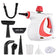 Pressurized Handheld Steam Cleaner for Home - Portable Multi-purpose High Pressure Deep Multi-surface Cleaning Steamer Machine