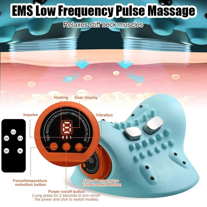 Electric Cervical Massage & Traction Pillow