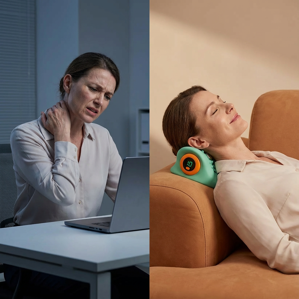 Electric Cervical Massage & Traction Pillow